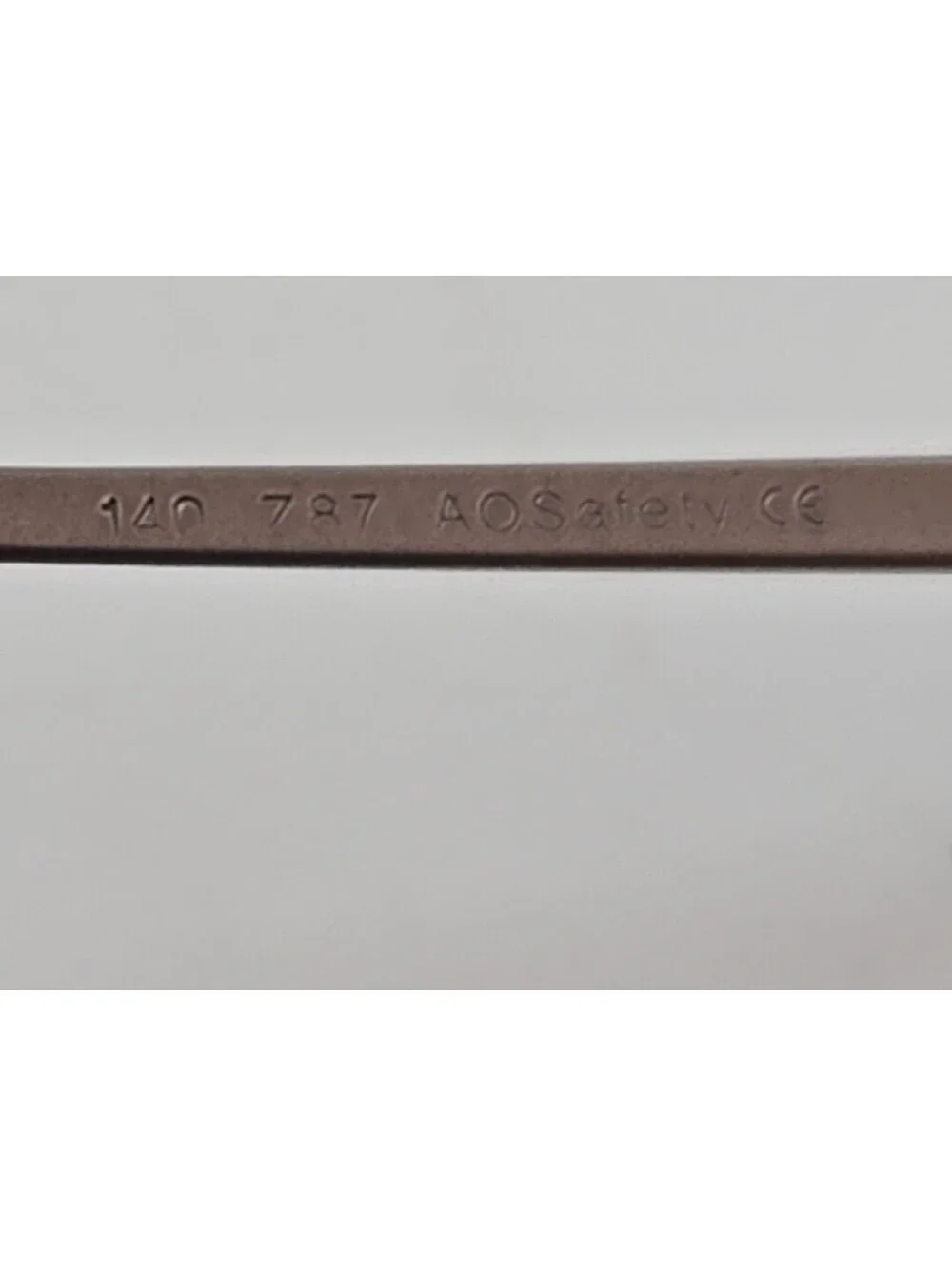 AO Safety Z87-2 Safety Eyeglasses ATTITUDE 2 w/ Spring Hinges - Copper 49/18/140